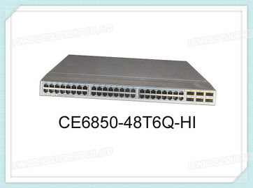CE6850-48T6Q-HI Commutateur Huawei 48 Port 10GE RJ45 6 Port 40GE QSFP+ sans support de ventilateur pour le canal de fibre sur Ethernet