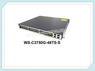 Commutateur de réseau de Cisco Gigabit Ethernet WS-C3750G-48TS-S 48Ports